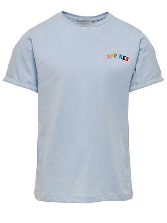 Only T-shirt Μπλε
