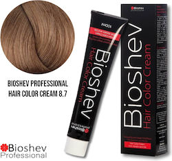 Bioshev Professional Haarfärbemittel Nr 8.7 Hel...