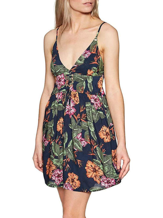 O'neill Tolowa Summer Mini Dress Floral