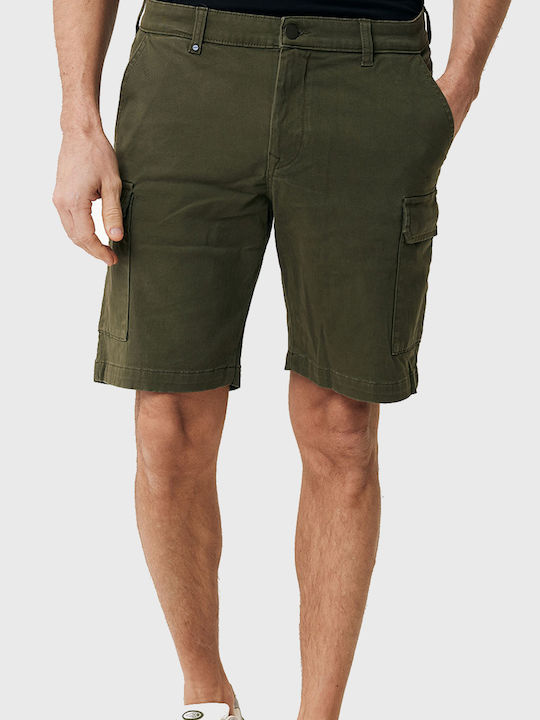 Mexx Pantaloni scurți bărbați Cargo Dark Olive