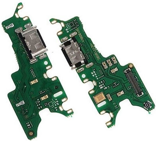 Cablu flexibil cu Port de încărcare în culoarea Verde pentru Huawei Nova 5T / Honor 20 - Huawei Nova 5T / Honor 20Honor 20