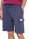 FBM007-06603 Men's Athletic Shorts Indigo