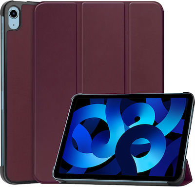 Techsuit Foldpro Flip Cover Piele artificială Burgundy (iPad Air 2020/2022) KF2311840