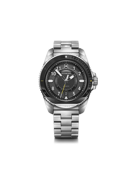 Victorinox Journey Watch Battery with Silver Metal Bracelet