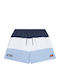 Cielo Ανδρικό Μαγιό Σορτς Navy Blue / Light Blue / White με Ρίγες