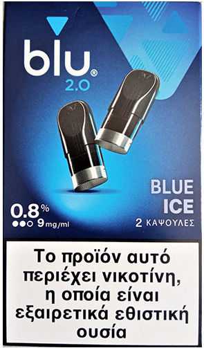 MyBlu Pods Blue Ice Piese De Schimb Pentru Țigarete Electronice Pod 10 Bucăți În Culoare Albastră 1.9ml