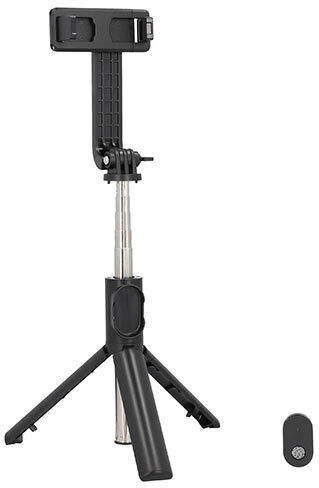 Lamtech Gimbal Selfie Stick Cell Phone Tripod Bluetooth Black