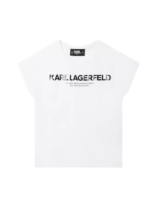 Karl Lagerfeld Kinder T-shirt Weiß