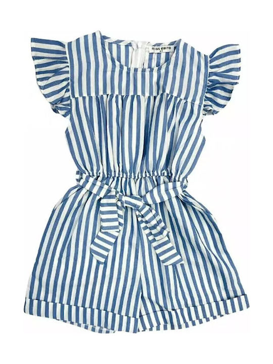 Kids' Fabric Jumpsuit Shorts/Bermudas Light Blue