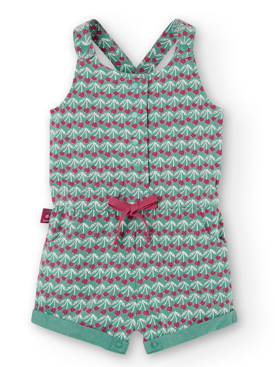 Kids' Fabric Jumpsuit Shorts/Bermudas Green