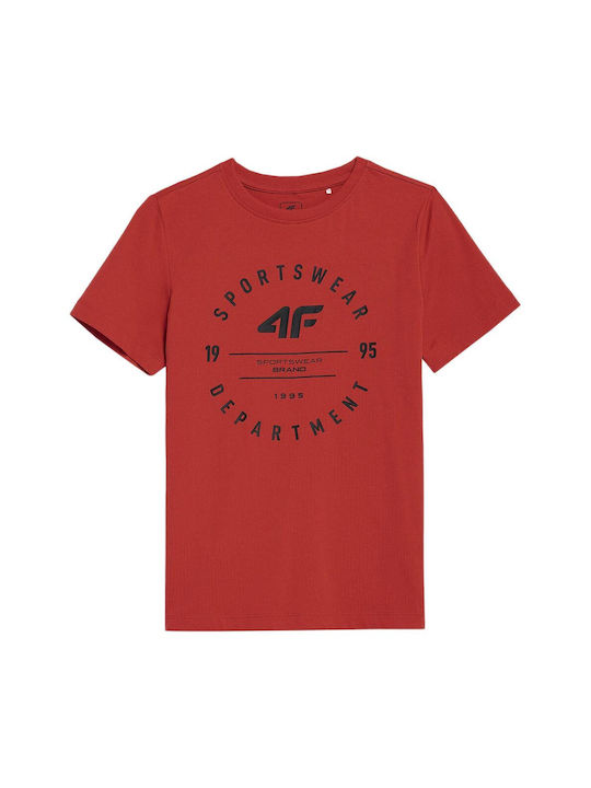 4F Kids T-shirt Red