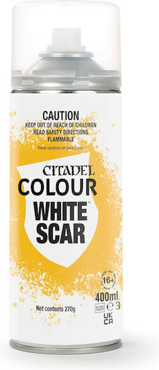 Citadel Colour Culoare Modelism în Spray White Scar 400ml