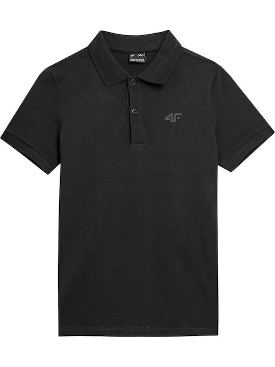Kids' Shirt Short Sleeve Black