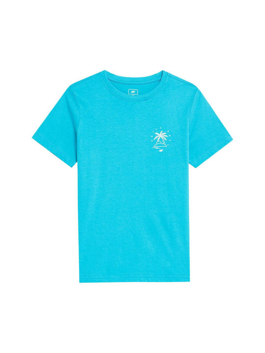 4F Kids T-shirt Turquoise