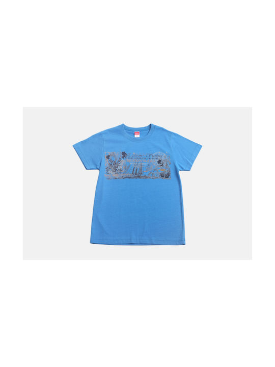 Joyce Kinder-T-Shirt Blau