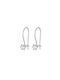 White gold pendant earrings SKX450 9 carat