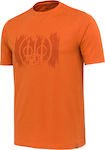 Beretta Trident T-shirt in Orange Farbe