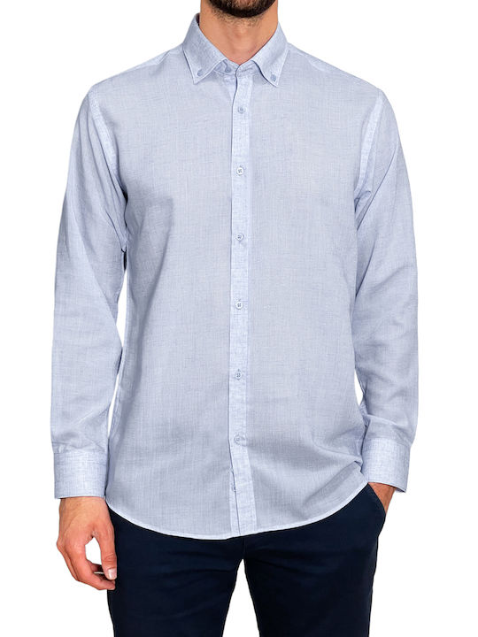 Men's shirt JEROME - Light blue