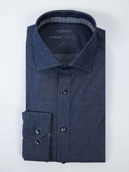 Shirt Blue Slim Fit VENTI