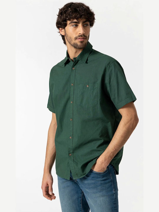 Men's Short Sleeve Shirt TIFFOSI 10049965 GREEN