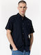 Tiffosi Short Sleeved Shirts Blue navy