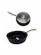 Homestyle Pan made of Aluminum with Non-Stick Coating 24cm