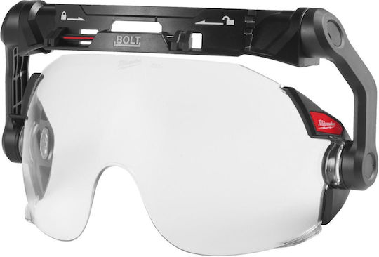 Milwaukee Bolt Compact Γυαλιά / Μάσκα Εργασίας για Προστασία με Διάφανους Φακούς