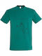 T-shirt Unisex " Cinderella Streatwear " Emerald