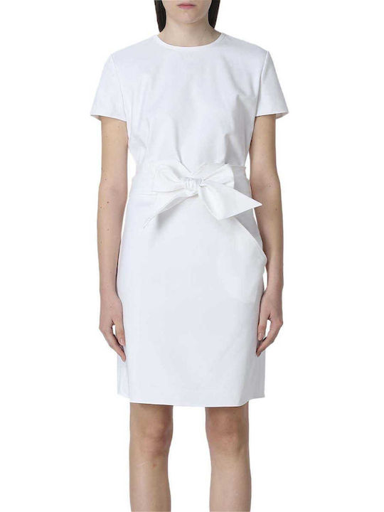 Emporio Armani Sommer Mini Kleid Weiß