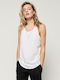 O'neill Women's Athletic Blouse Sleeveless White