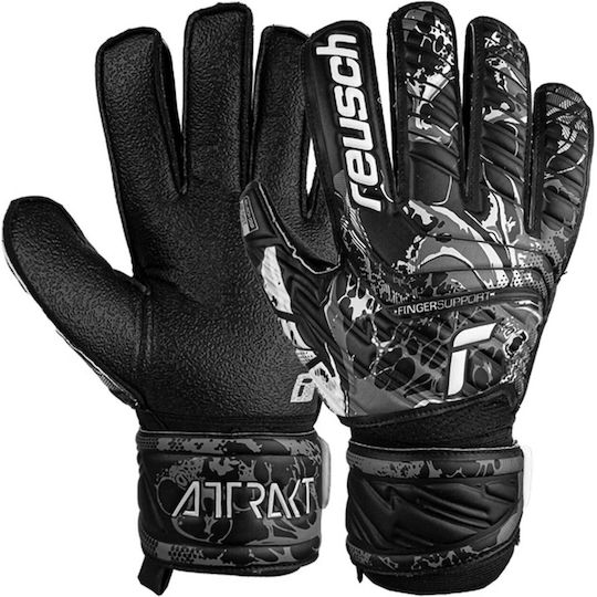Reusch Adults Goalkeeper Gloves Black