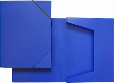 Kunststoff-Gummibox 25x33x3cm Blau FR-840BLU