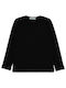 Boys' blouse in black (6-10 years old)