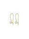 9 carat gold pendant earrings SKX455