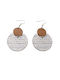 Women's Wooden Earrings "Geometric"