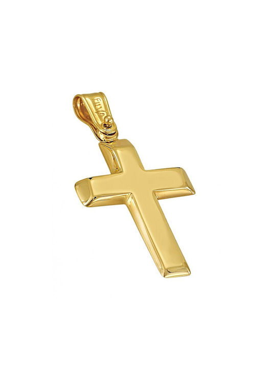 Gold cross ST25403G 9 Carat gold cross