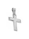 Cross in white gold ST26537F 14 Carat