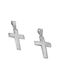 Cross in white gold ST25879F 18 Carat