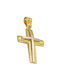 Gold Cross ST25573F 18 Carat Gold Cross