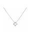 Women's Cross in White Gold K14 AFS-20242W