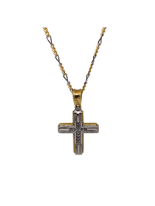 Baptismal Cross Gold 14 Carat