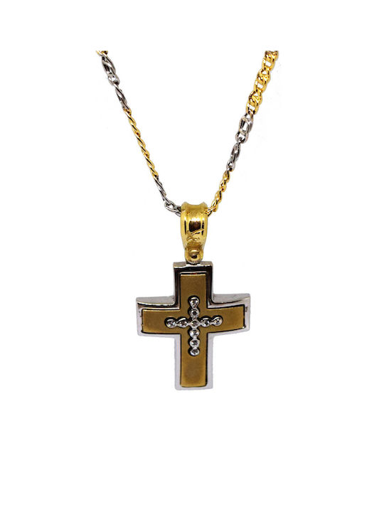 Baptismal Cross Gold 14 Carat