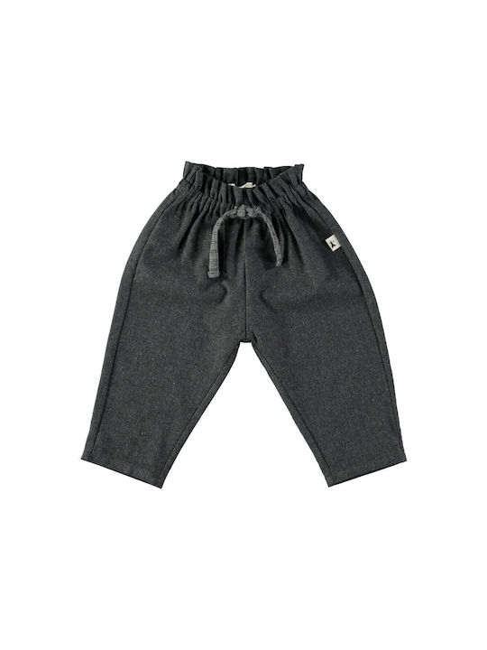 Pantaloni bio Petit Indi | Gri