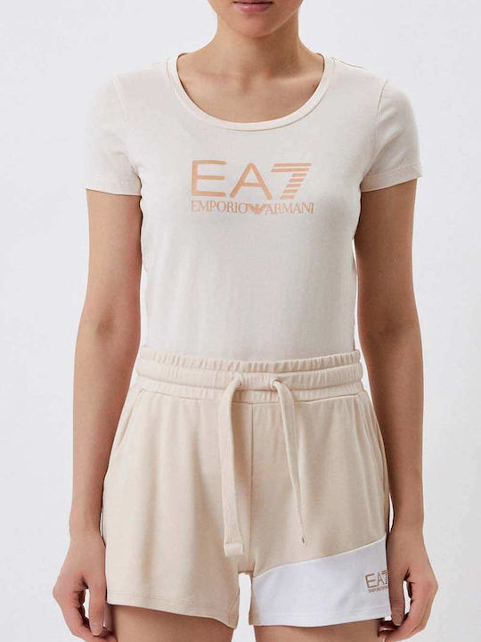 Emporio Armani Bluza Damă Tricou Bej