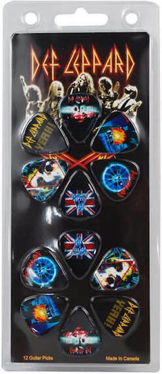 Perri's Guitar Picks Def Leppard Set 12pcs