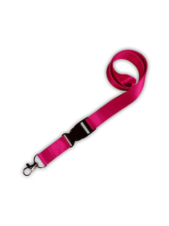 Fuchsia Neck Strap