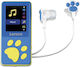 Lenco Xemio-560BU MP3 Player (8GB) with LCD / TFT Screen 1.8" Blue
