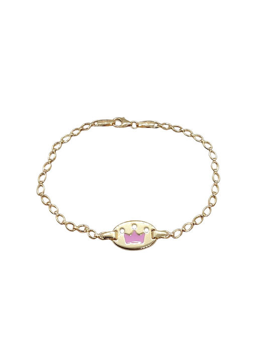 CHILDREN'S GOLD BRACELET 9K RBCG020