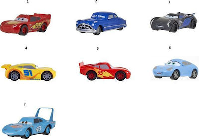 Mattel Car Disney Cars Pull Back for 3++ Years (Various Designs) 1pc