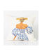 Borea Borea Decorative Pillow Case Pattern 51 Made of 100% Ecru Cotton 45x45cm